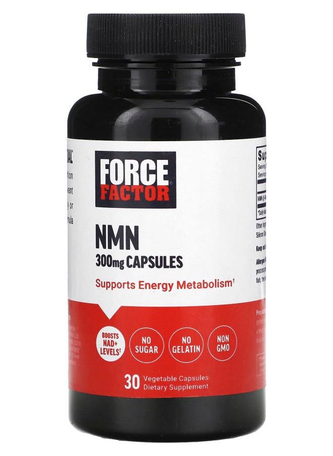 NMN 300 mg  30 Vegetable Capsules