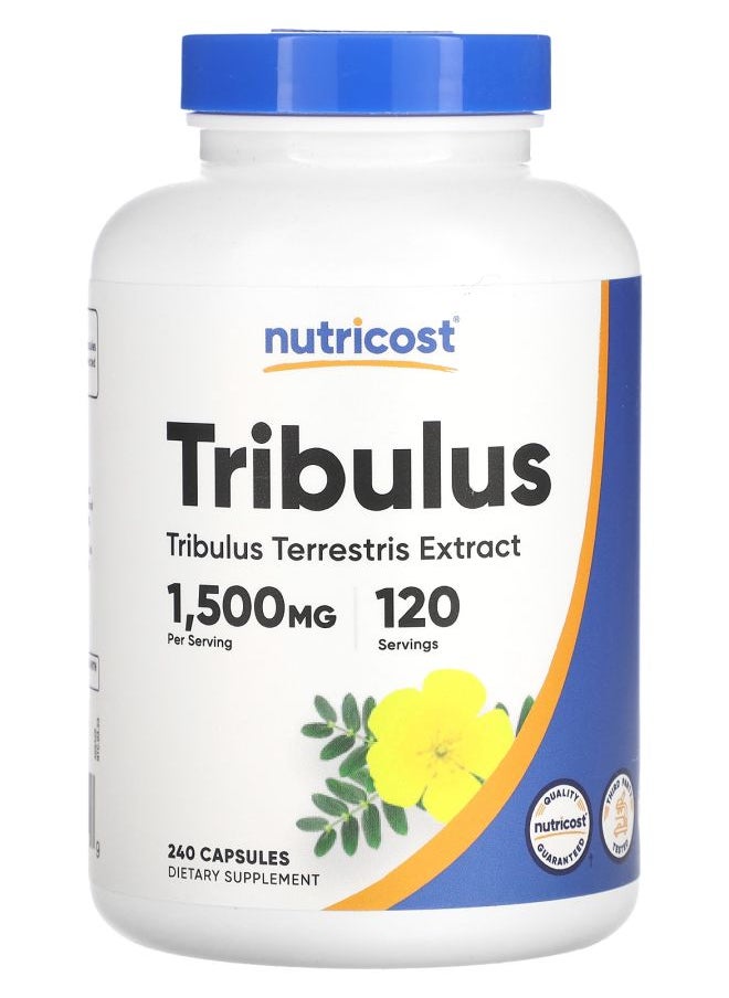 Tribulus 1500 mg 240 Capsules (750 mg per Capsule)