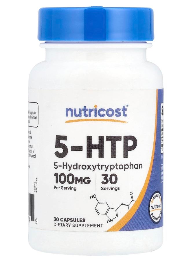 5HTP 100 mg 30 Capsules