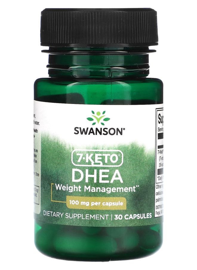 7Keto DHEA 100 mg 30 Capsules