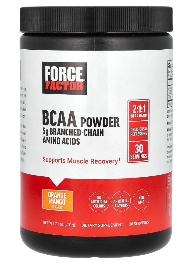 BCAA Powder Orange Mango 7.1 oz (201 g)