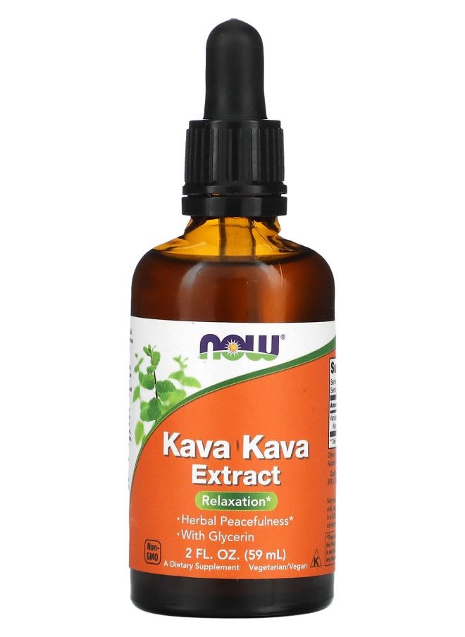 Kava Kava Extract Liquid 2 fl oz (59 ml)