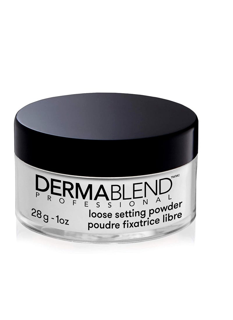 Dermablend Loose Setting Powder, Face Powder Makeup & Finishing Powder for Light, Medium & Tan Skin Tones