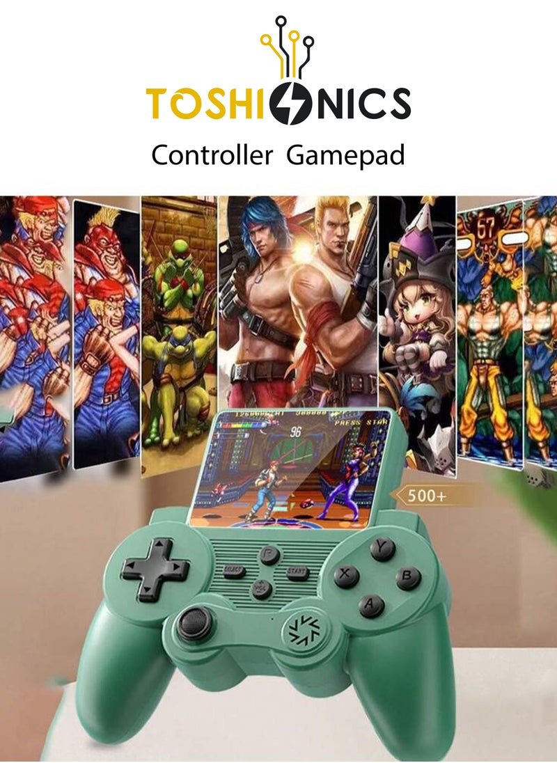 Q20 Handheld Controller Gamepad Digital Game Player Joystick Controller Supporting 2 People Battle Game Console Support AV TV