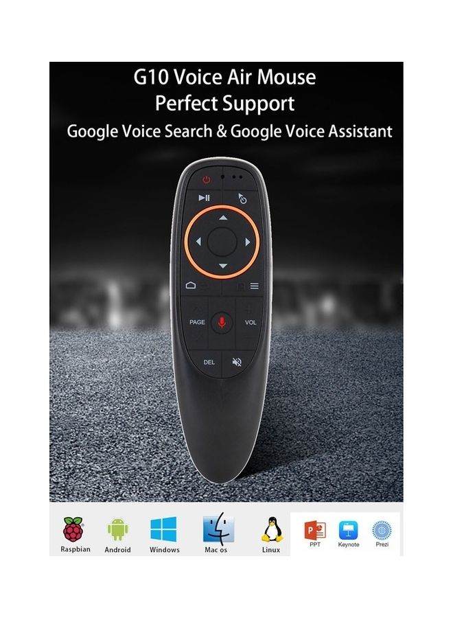 G10 Air Mouse Remote Control Black