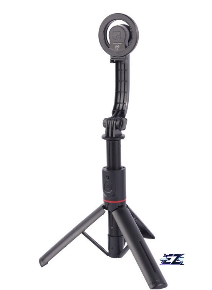 Bluetooth Tripod and Monopod – Remote Control, Perfect for Selfies, Photography, and Live Streaming, Compact Design