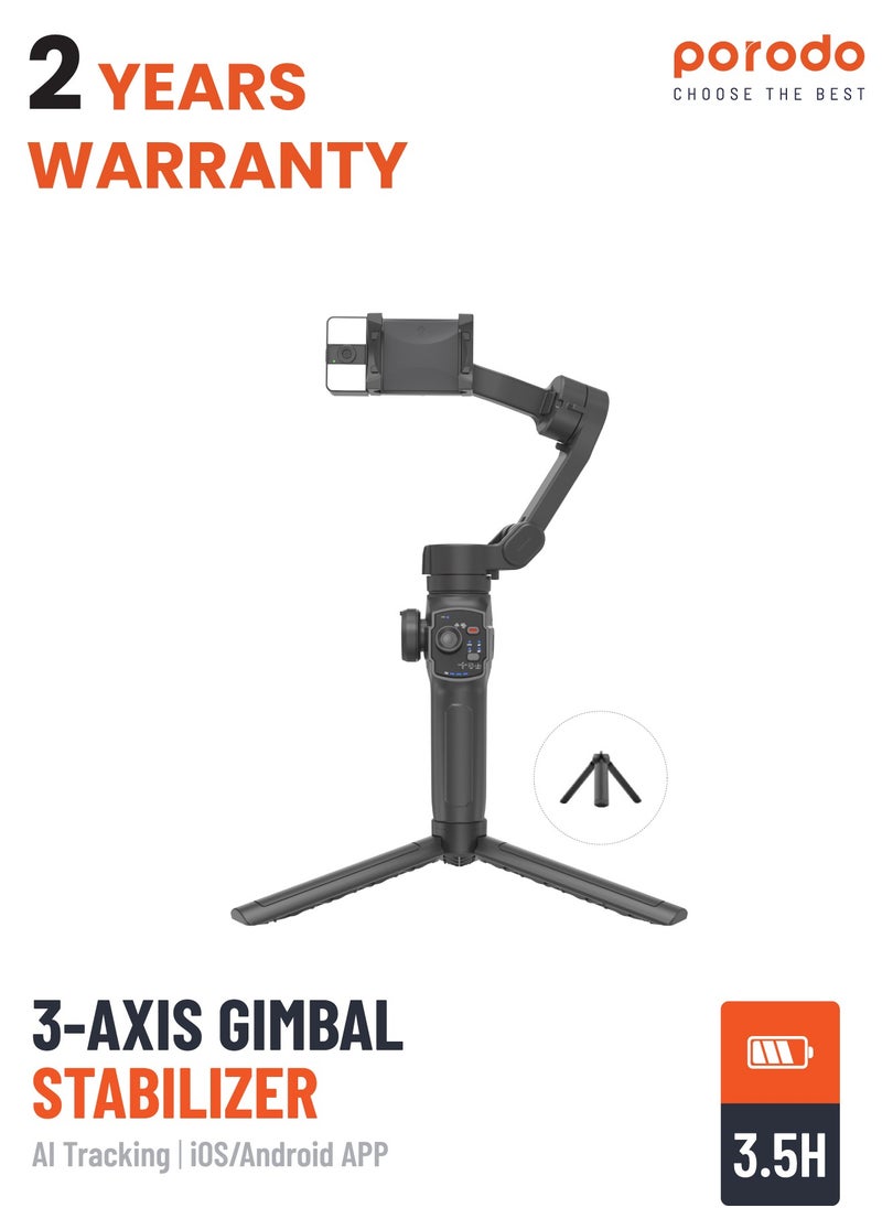 AI Tracker Gimbal P9 - Black