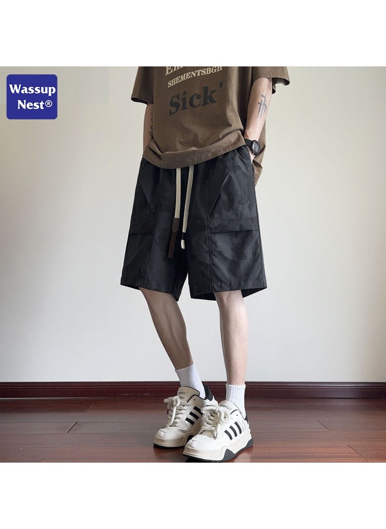 New WASSUP NEST Summer Thin Loose Casual Sports Shorts