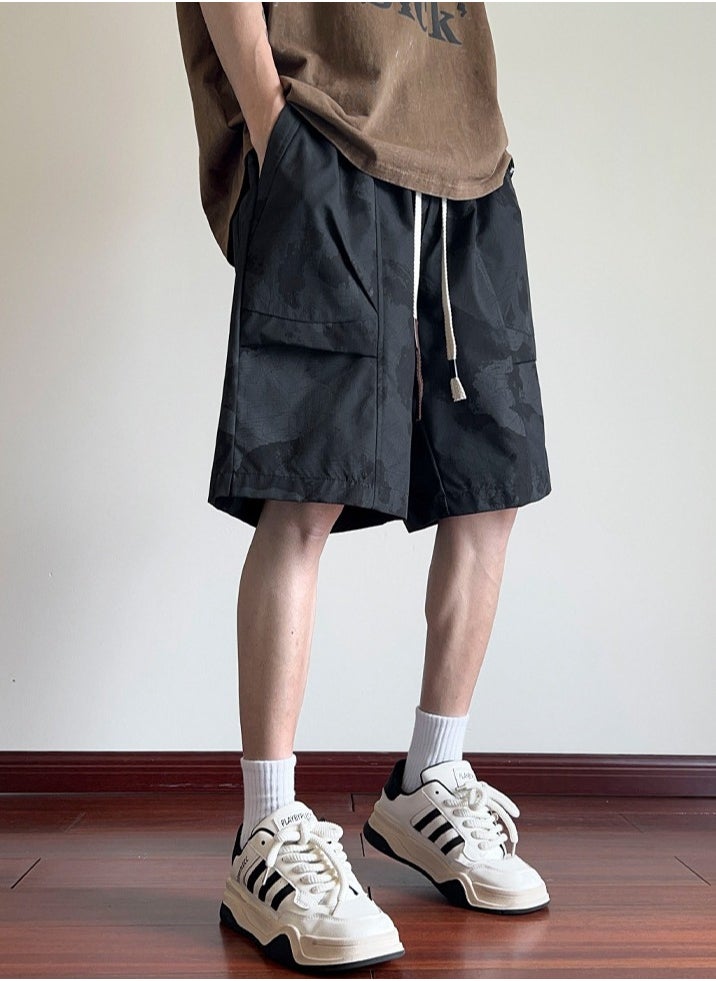 New WASSUP NEST Summer Thin Loose Casual Sports Shorts