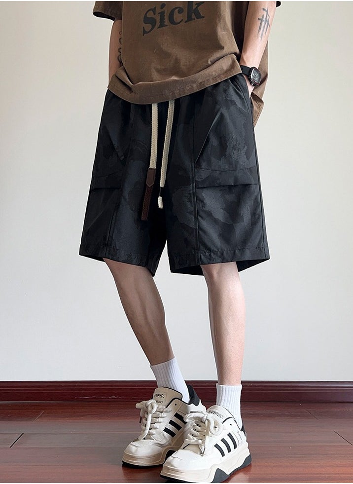 New WASSUP NEST Summer Thin Loose Casual Sports Shorts