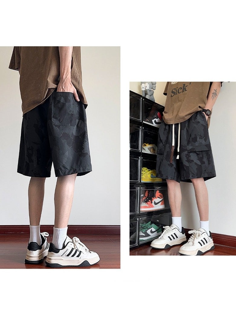 New WASSUP NEST Summer Thin Loose Casual Sports Shorts