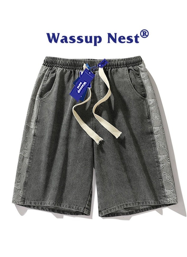 New WASSUP NEST Summer Thin Loose Casual Sports Shorts