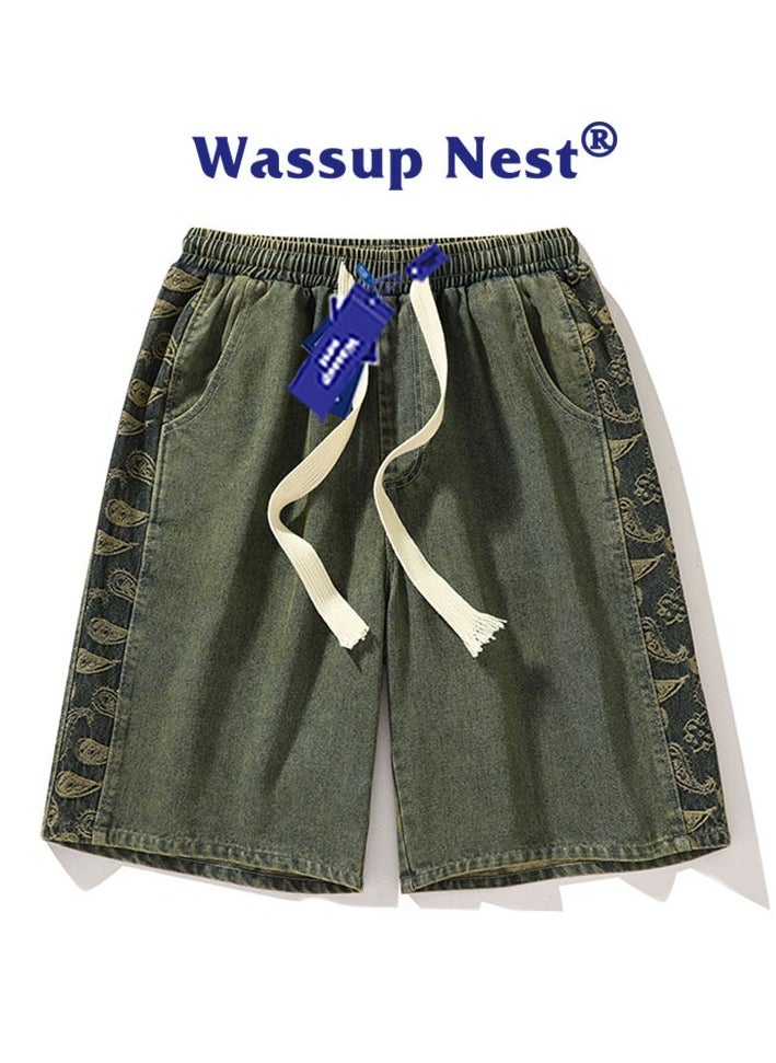 New WASSUP NEST Summer Thin Loose Casual Sports Shorts