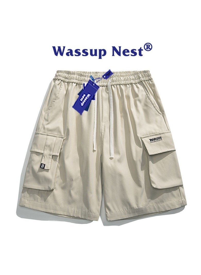 New WASSUP NEST Summer Thin Loose Casual Sports Shorts