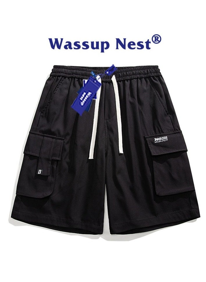 New WASSUP NEST Summer Thin Loose Casual Sports Shorts