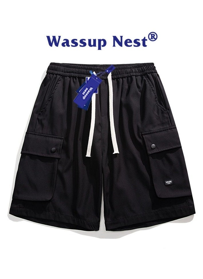 New WASSUP NEST Summer Thin Loose Casual Sports Shorts