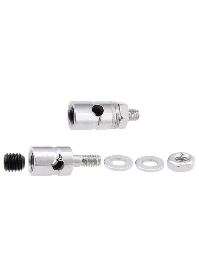 Adjustable Pushrod Connector Linkage Stoppers D1.8Mm Rc Model Plane Parts (Pack Of 25)