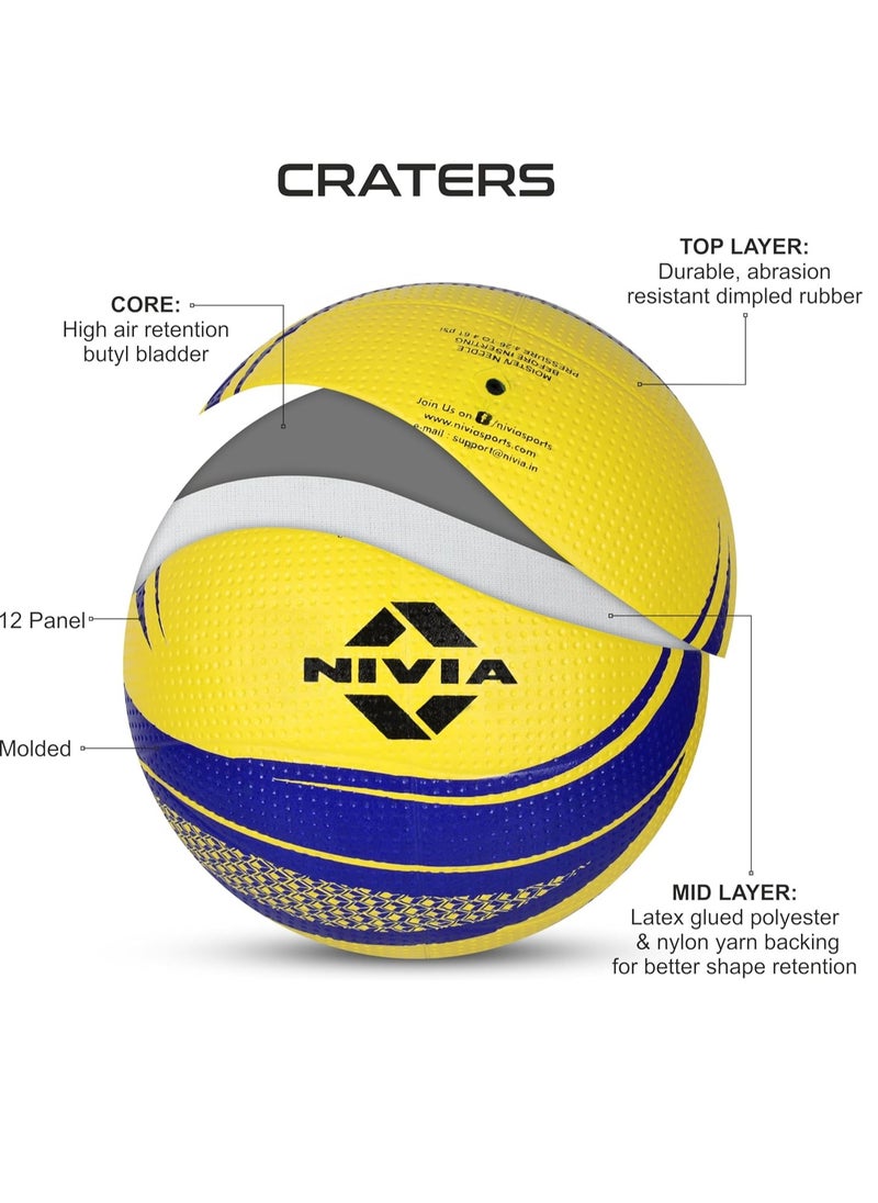 Craters Moulded Volleyball