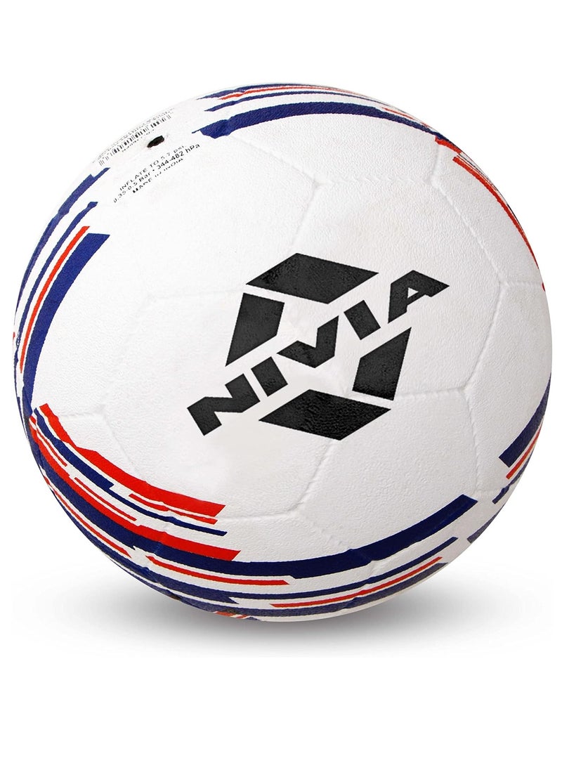 France Footbal Country Colour Rubber Football (Size: 5, Color : Multicolour, Ideal for : Training/Match)