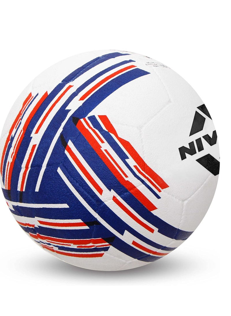 France Footbal Country Colour Rubber Football (Size: 5, Color : Multicolour, Ideal for : Training/Match)