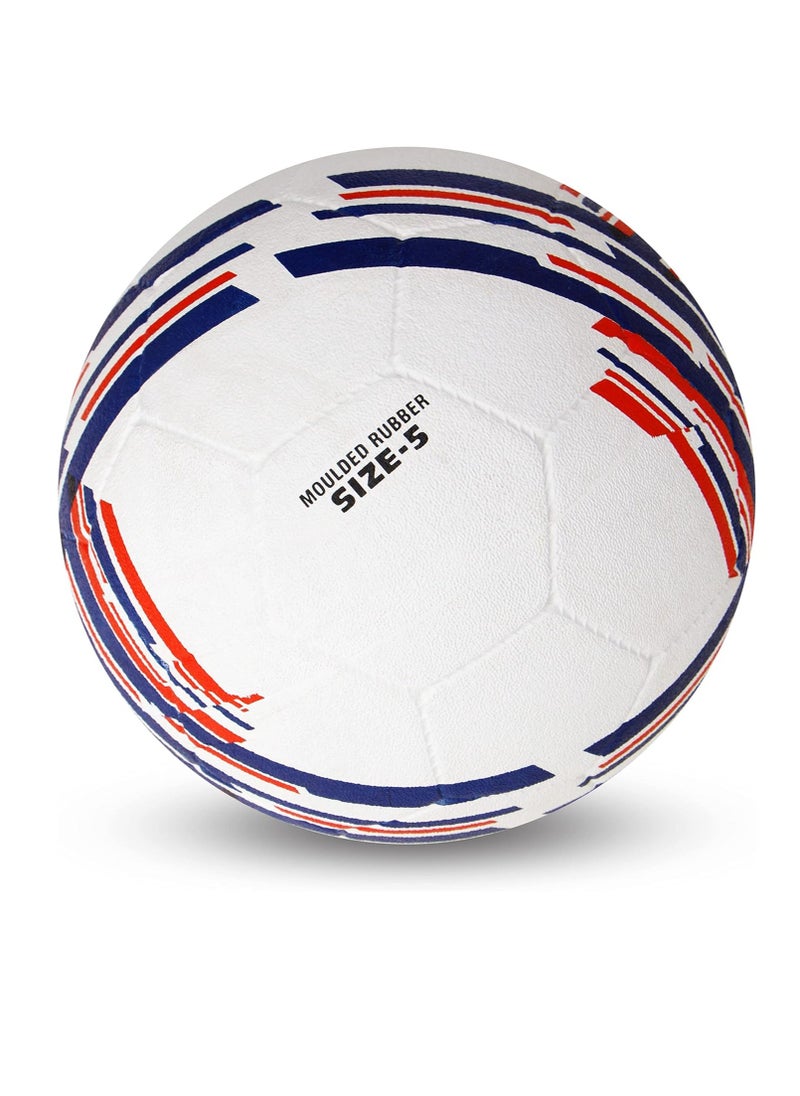 France Footbal Country Colour Rubber Football (Size: 5, Color : Multicolour, Ideal for : Training/Match)