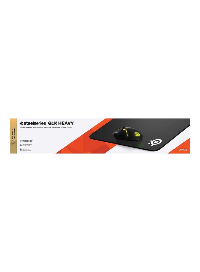 Qck Gaming Surface - Heavy Large Gaming Mousepad with Thick Cloth Peak Tracking And Stability Optimized For Sensors