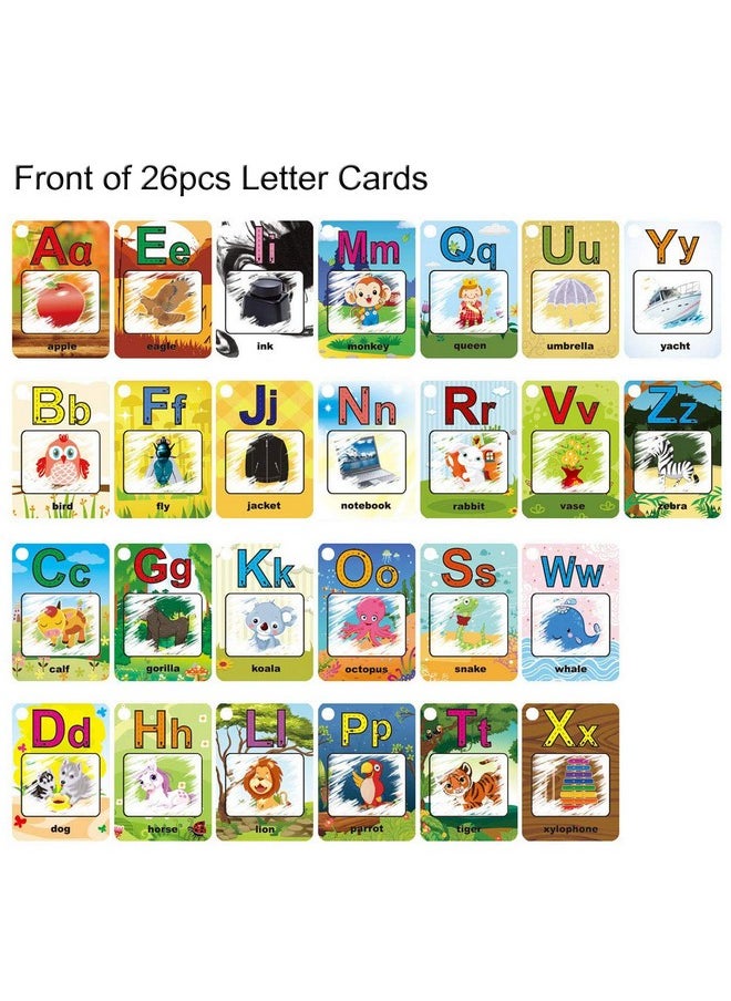 A-Z 26 Alphabet Water Cards, Children Drawing Card For Kids Educational Toys For Travel