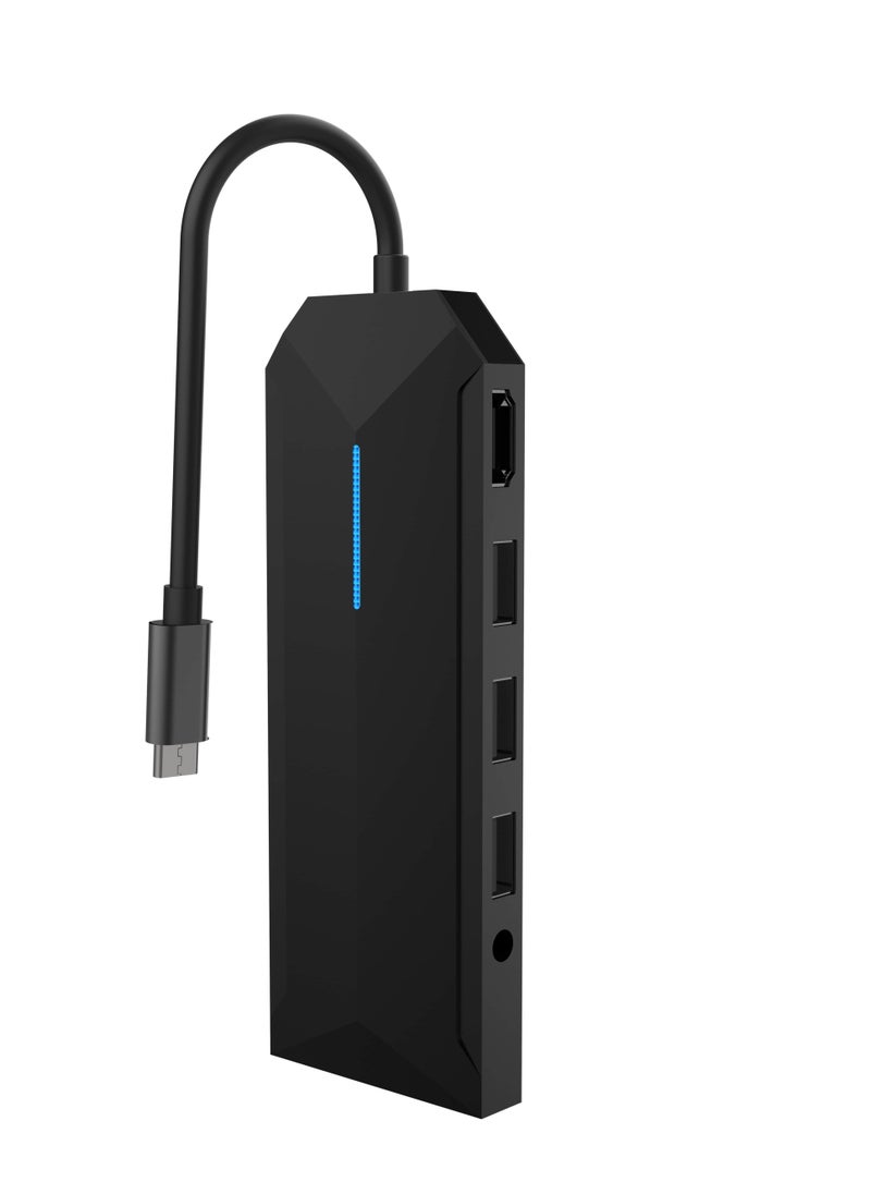 Gaming 9in1 USB-C HUB 4K Gamers Edition