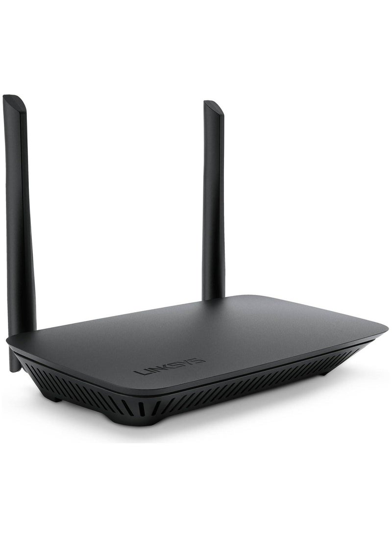 Linksys LN3101 AC1200 Dual Band Wi Fi 5 Router, Up to 1.2Gbps Wi Fi Speed,1,500 Sq. ft Coverage, 20+ Devices, Ultra-low Latency for Lag-free Gaming, Black | LN3101