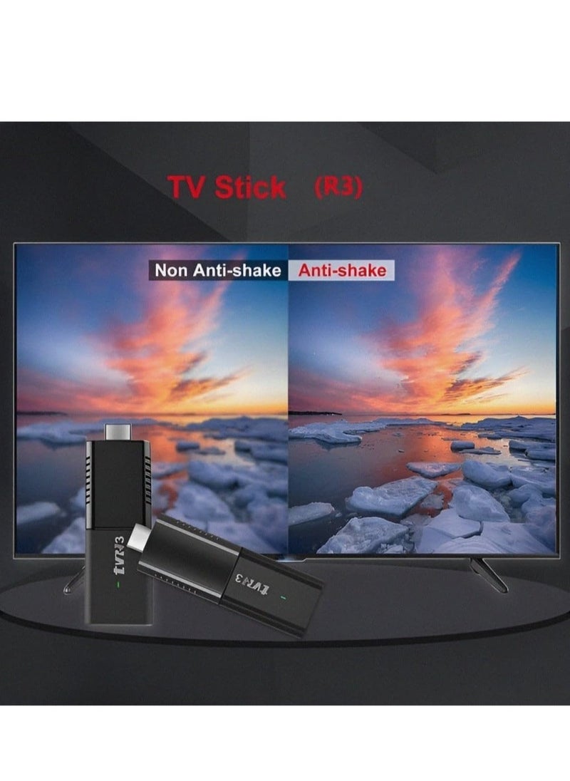 New TV Stick TVR3 Remote Control TV Stick, 2GB RAM + 16GB ROM 1080P HDR, Quad Core 64 Bit 1 WIFI 4G/5G | 4K Portable Streaming Media Player Powered by Android 12.1 TV Google Assistant