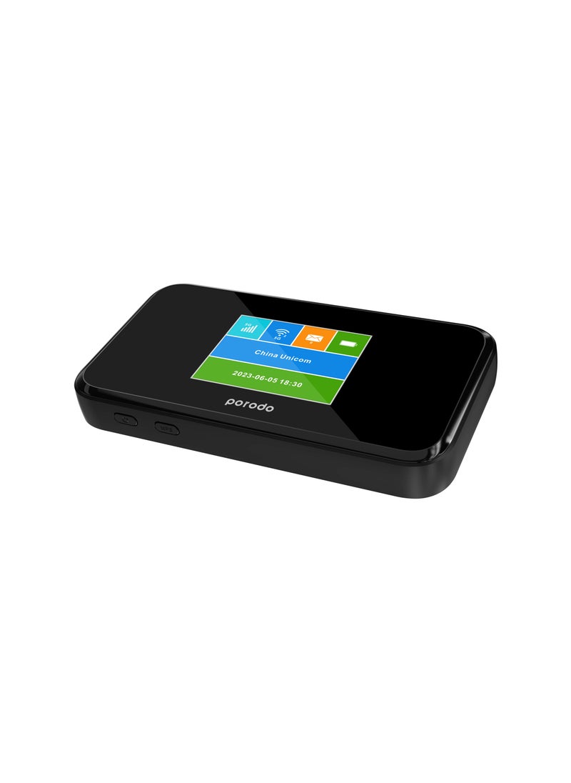 Portable High-Speed 5G Router - Black