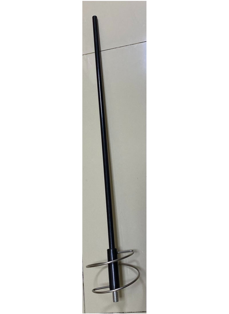 High-Gain Base Station Antenna 136-174 MHz, 7.8dB Gain, Durable Aluminum Fiber, Black Finish – Optimized for VHF Communication