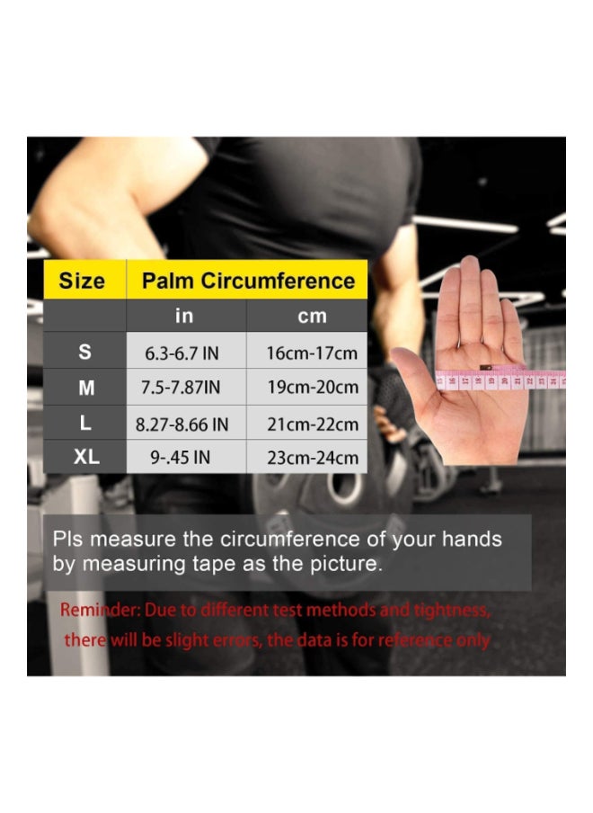 Fitness Gym Grip Pads for Weightlifting Powerlifting Cross Training Exercise Deadlift,4 Finger Loop Gym Workout Gloves for Men & Women The Gripper Palm Protection