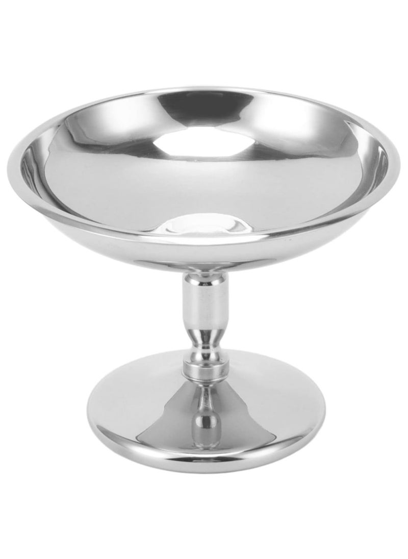 Ice Cream Bowl Set, 304 Stainless Steel Small Dessert Cups for Trifle Parfait Sundae and Nuts, Vintage Durable Sundae Bowls Dessert Serving Dishes for Salad Fruit Pudding