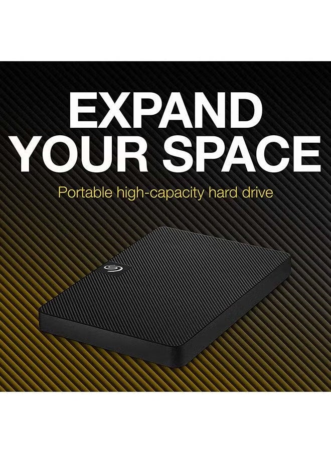 Seagate 1TB Expansion Portable, External Hard Drive, 2.5 Inch, USB 3.0, for Mac and PC (STKM1000400) 1 TB