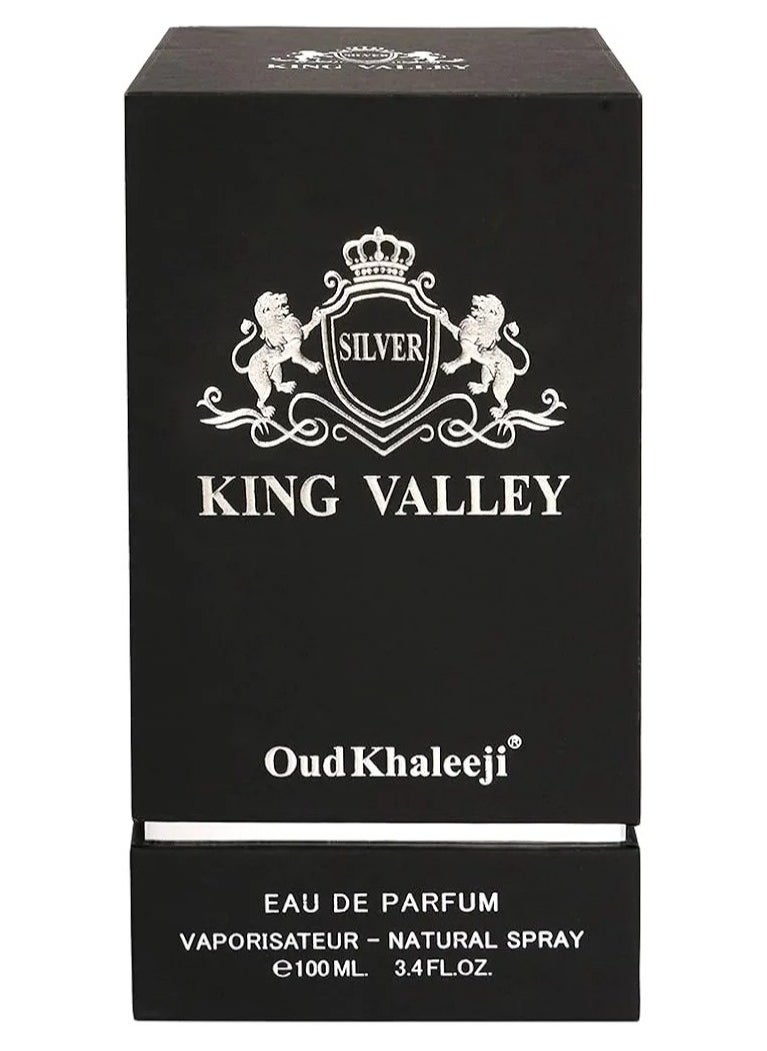 King Valley Silver Oud Khaleeji Eau de Parfum - 100ml