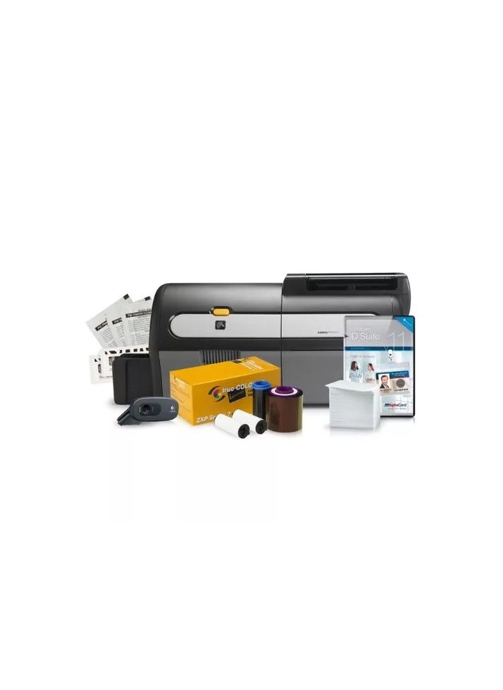 Zebra ZXP Series 7 ID Card System - Dual Sided w/ Dual Sided Lamination