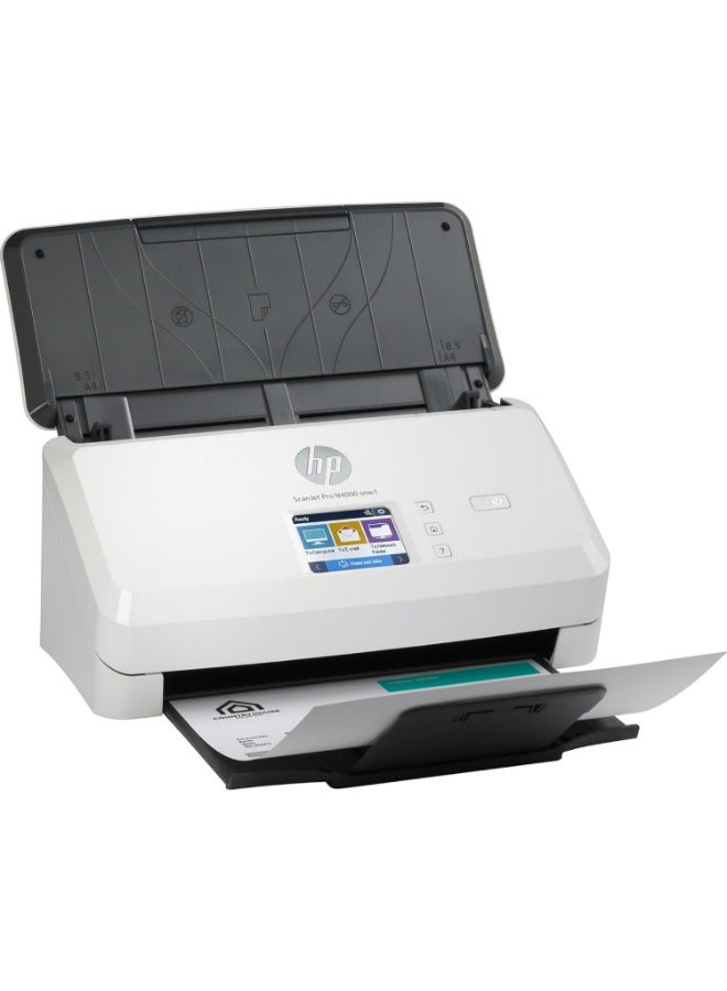 ScanJet Pro N4000 snw1 Sheet-feed Scanner - 6FW08A Black