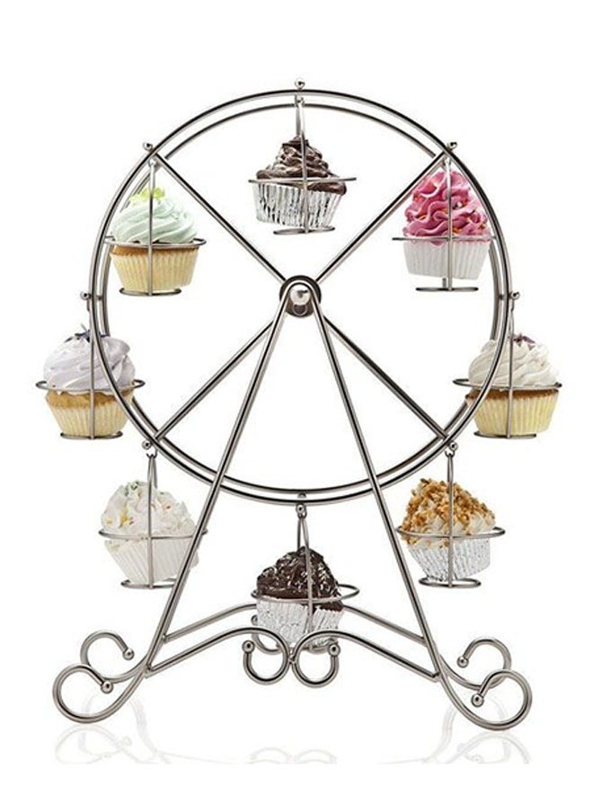 Birthday Dessert Display Cake Ferris Wheel Cupcake Tower Pastry Serving Platter Wedding Party Favors Wedding Cake Stand Iron Cake Stand Snack Stand Ferris Wheel Frame Paper Cup