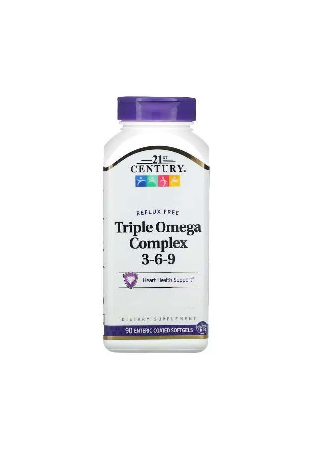 Triple Omega Complex 3-6-9 90 Enteric Coated Softgels