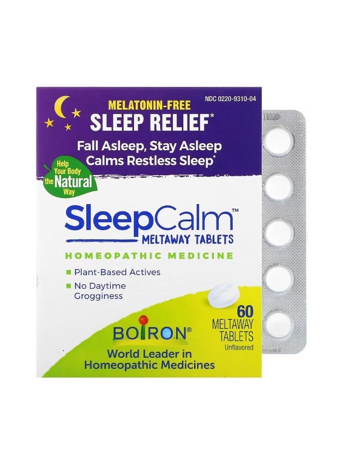 SleepCalm Unflavored 60 Meltaway Tablets