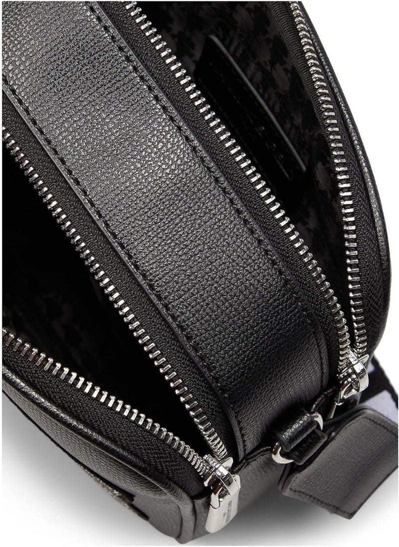 Karl Lagerfeld Maybelle Double Zip Charm Crossbody