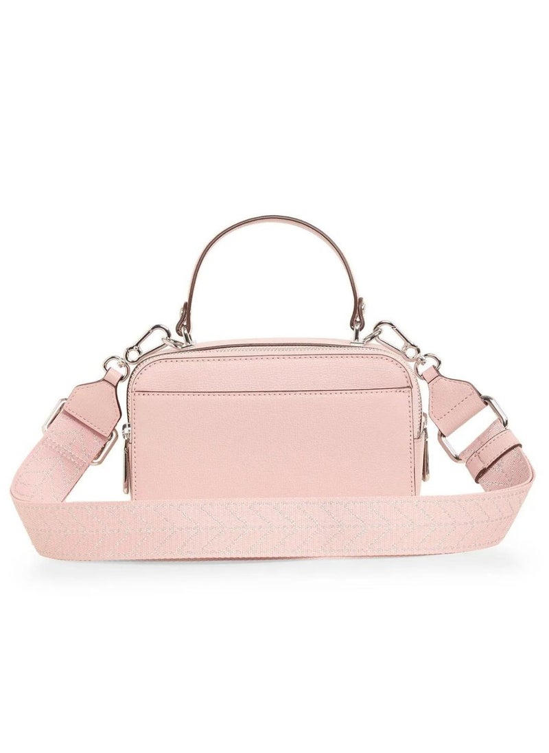 Karl Lagerfeld Paris Simone Printed Leather Small Crossbody