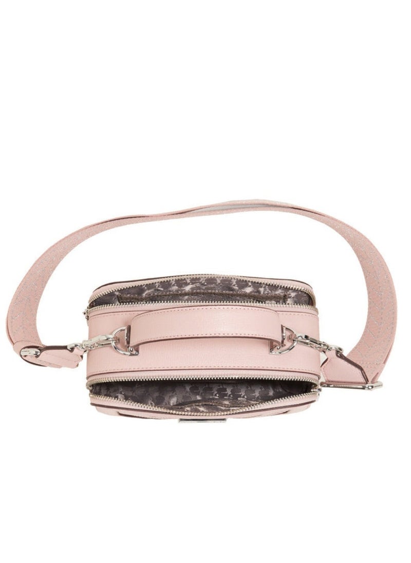 Karl Lagerfeld Paris Simone Printed Leather Small Crossbody