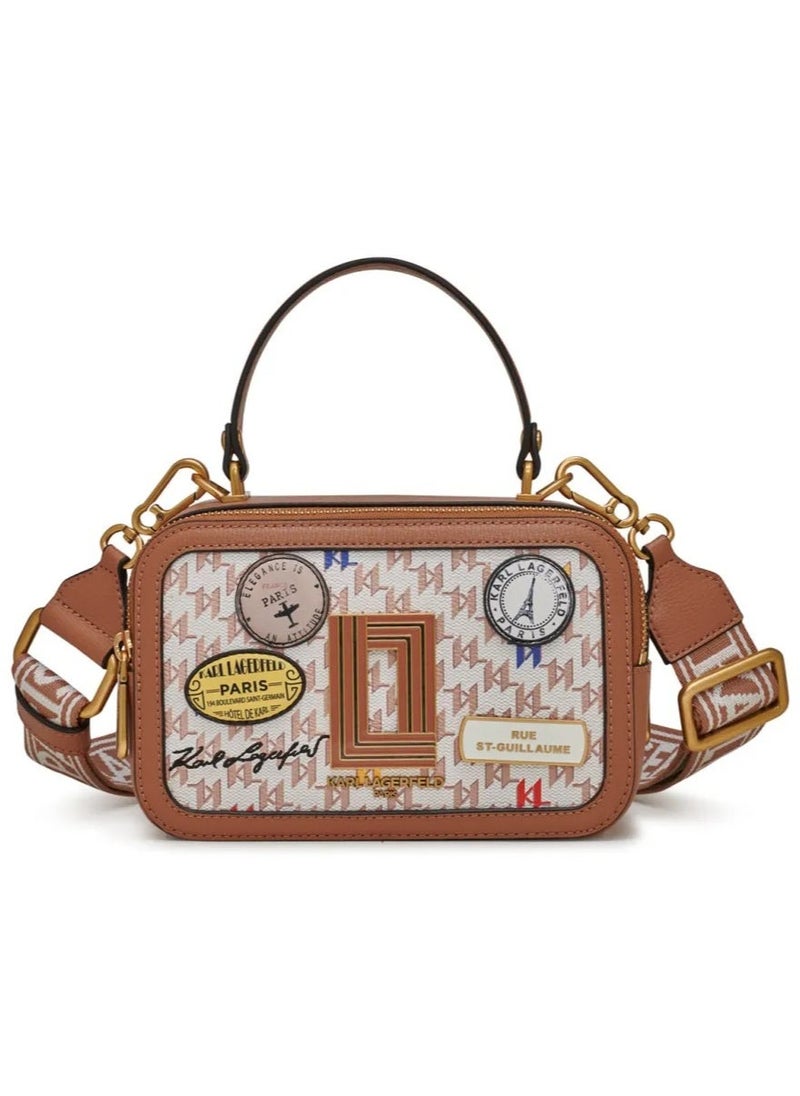 Karl Lagerfeld Paris SIMONE CAMERA PATCH CROSSBODY