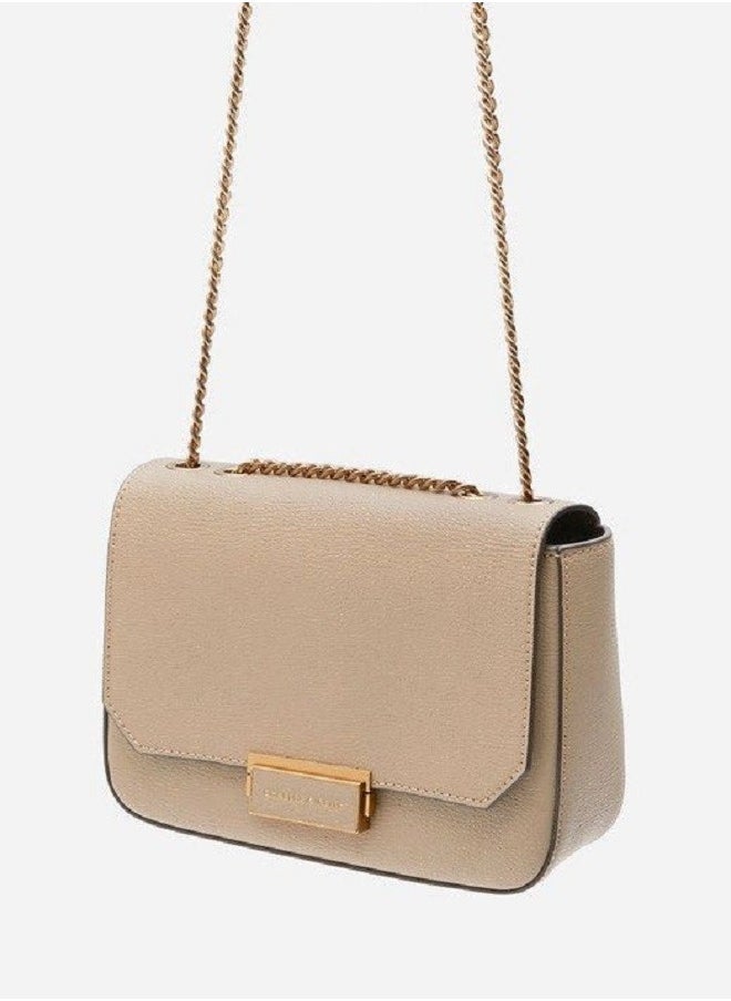 Charles & keith classic metal chain crossbody bag