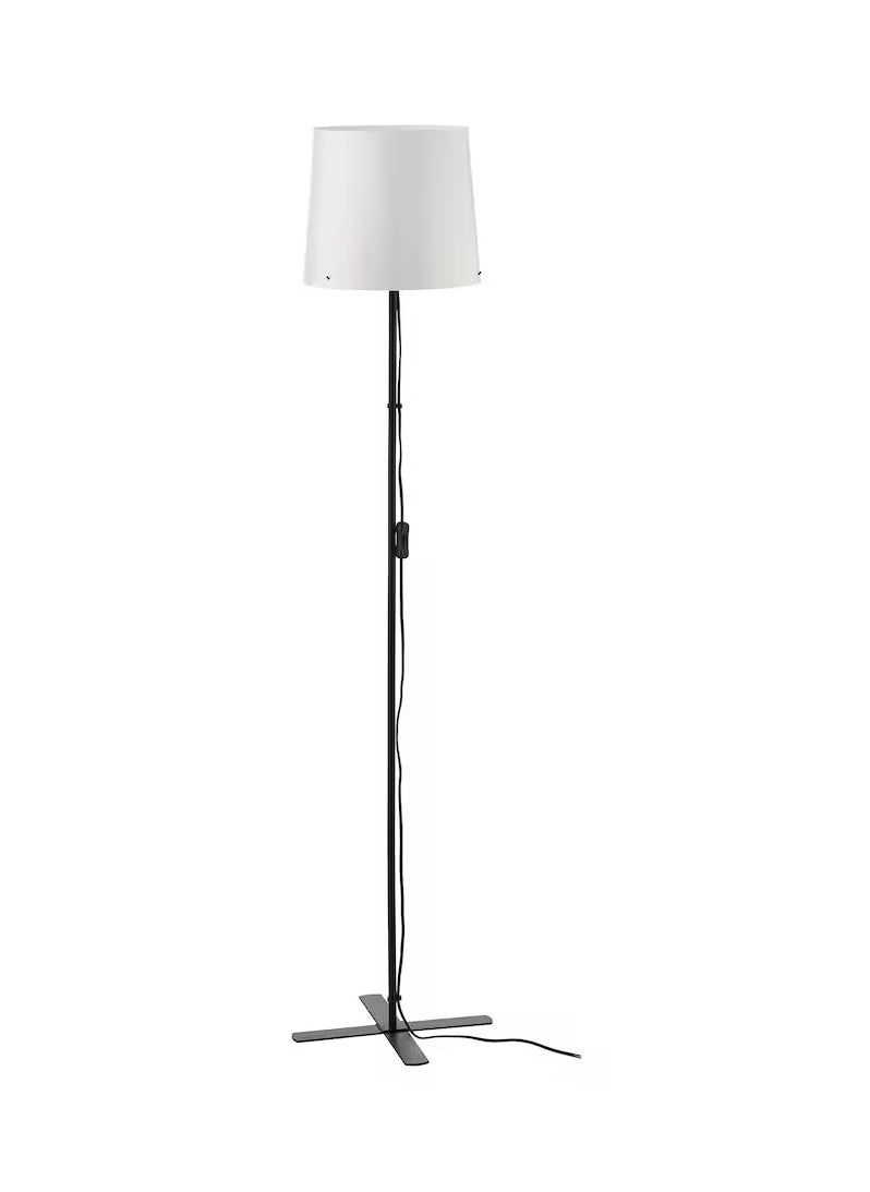 Modern Standing Floor Lamp Black 150CM