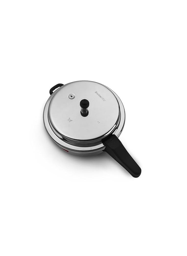 Butterfly Standard Aluminium Outer Lid Pressure Cooker, 5.5 Litre