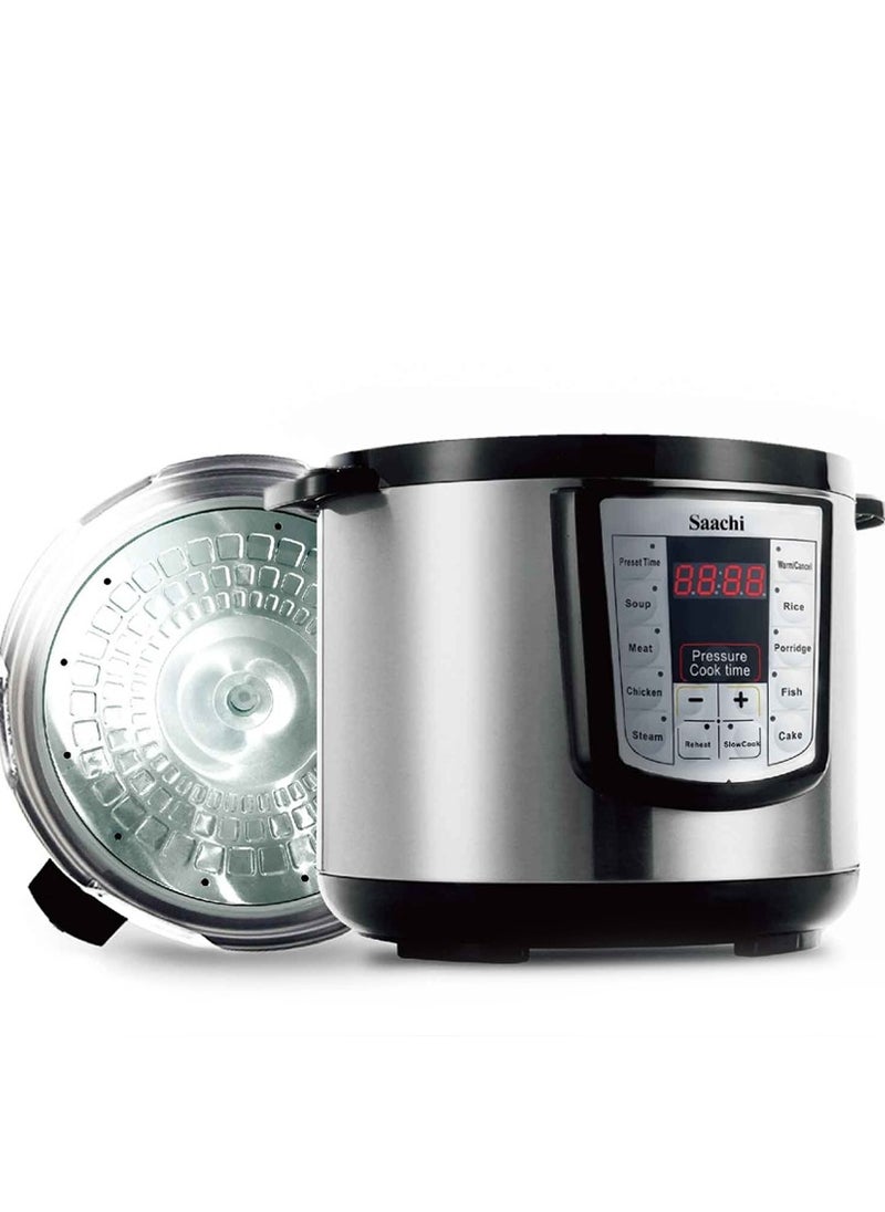 Electric Pressure Cooker 8 L 1200 W NL-PC-5308-BK Black