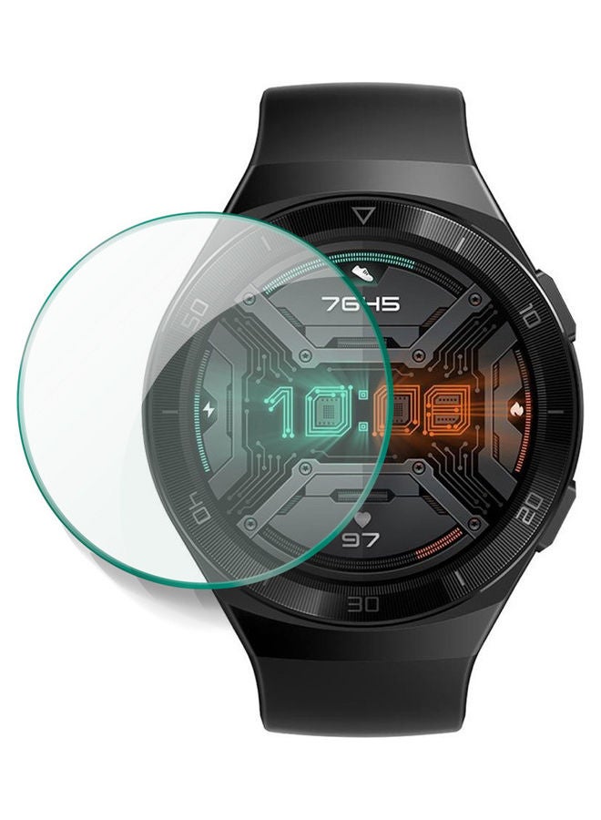 Tempered Glass Screen Protector For Huawei GT 2e Sport Watch 46 mm Clear